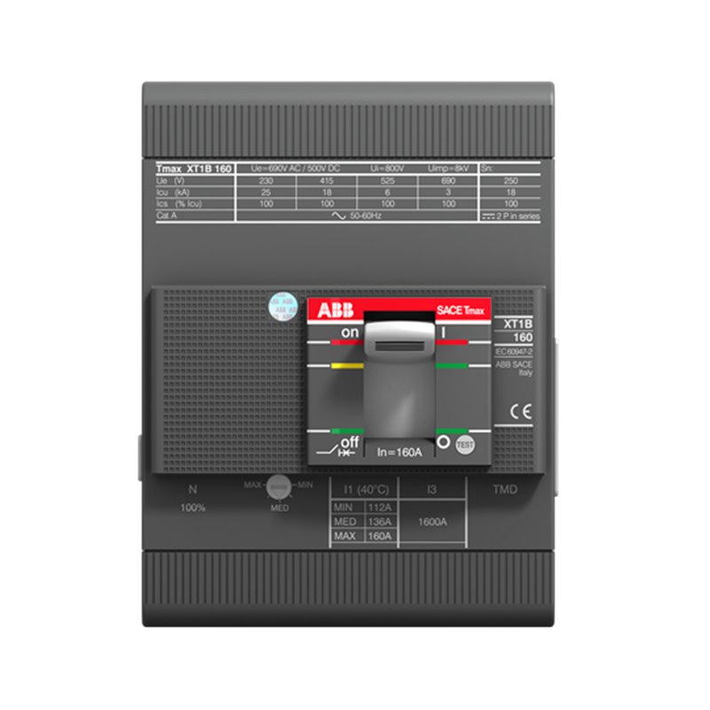 1SDA074687R1 ABB XT1S 125 TMF 60-600 4p F F UL/CSA