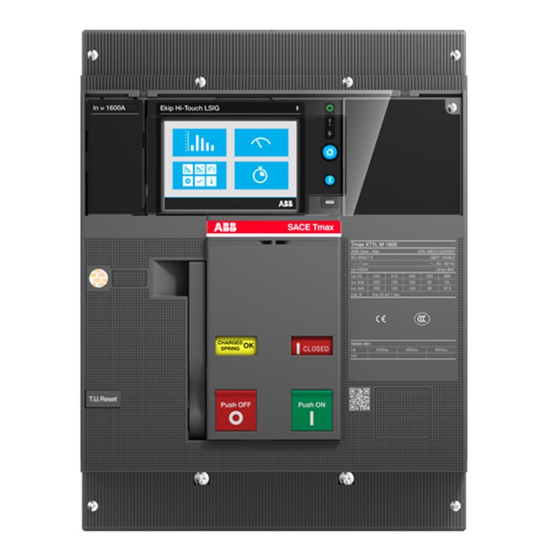1SDA101508R1 ABB XT7L M 1250 Ekip Touch LSI In1250A 3p FF