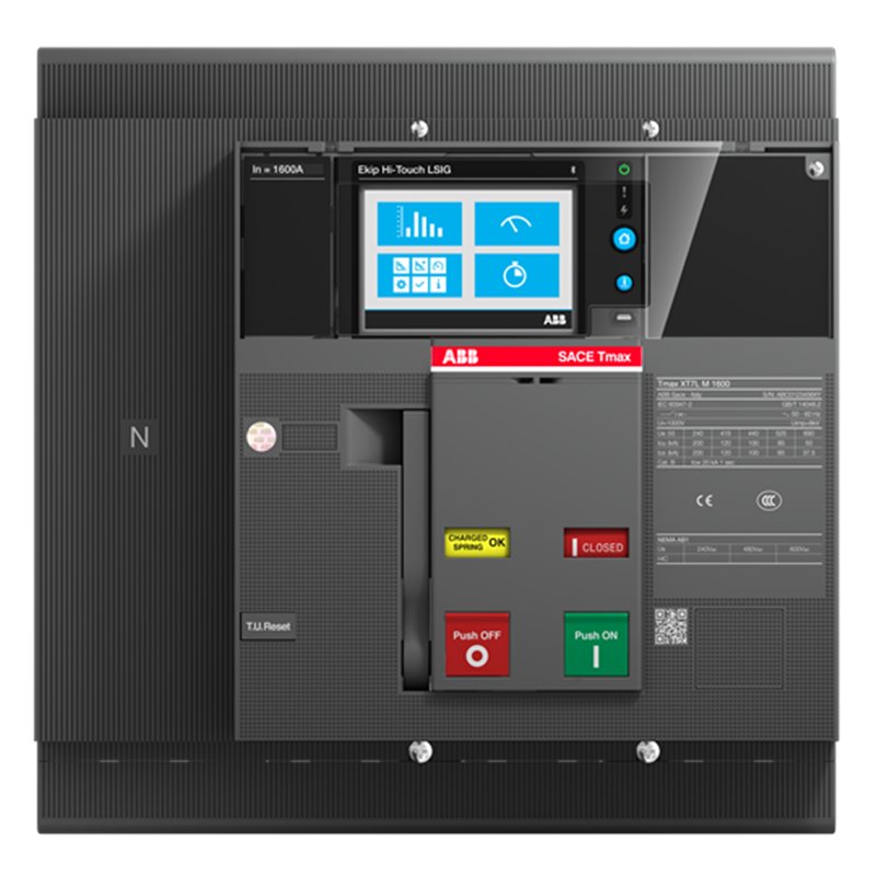 1SDA101812R1 ABB XT7L M 1250 EkipG Hi-TouchLSIG 1250 4pFF