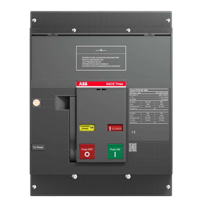 1SDA101912R1 ABB XT7D M 1000 3p F F