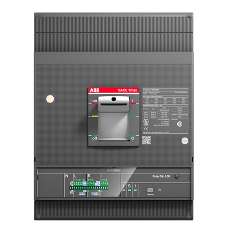 1SDA102844R1 ABB XT6N 800 EkipM Dip LIU(MPCB)800 3p FF UL