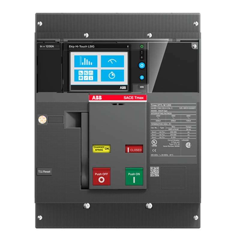 1SDA103403R1 ABB XT7H M 800 Ekip Touch LSI In800 3p FF UL