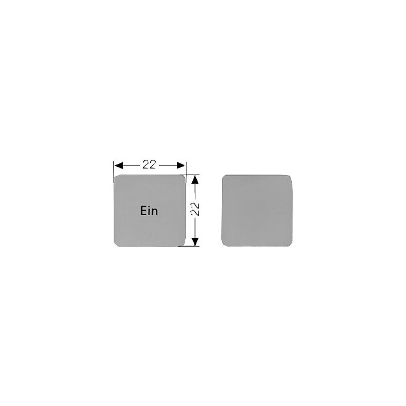 SIEMENS 3SB3906-1ES Text plates for command devices
