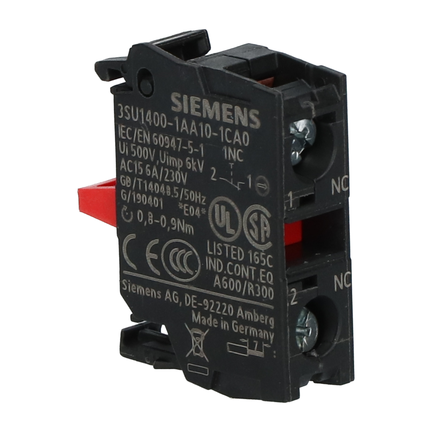 3SU14001AA101CA0 3SU1400-1AA10-1CA0 Siemens