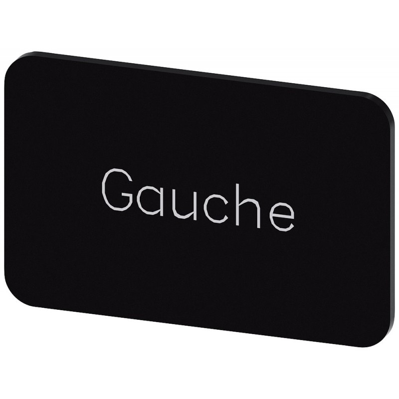 SIEMENS 3SU1900-0AD16-0GH0 Text plates for command devices