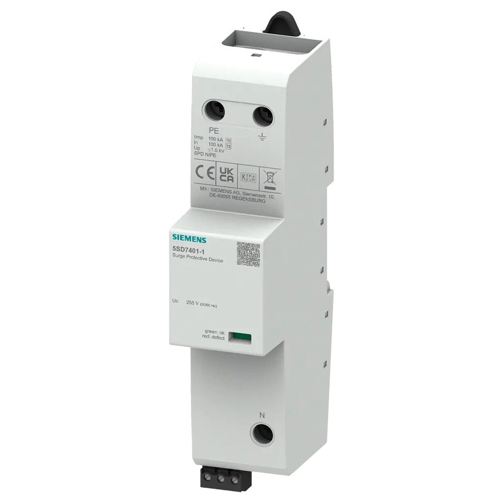 SIEMENS 5SD7401-1 Surge protection devices for power supply systems