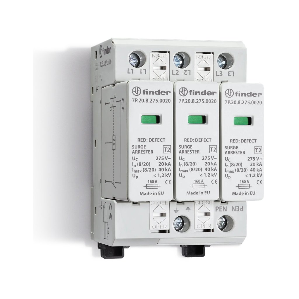 7P2395001015 7P.23.9.500.1015 - Finder - Surge Arresters