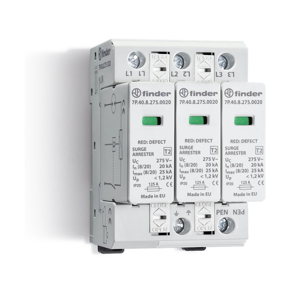7P4382751020 7P.43.8.275.1020 - Finder - Surge Arresters