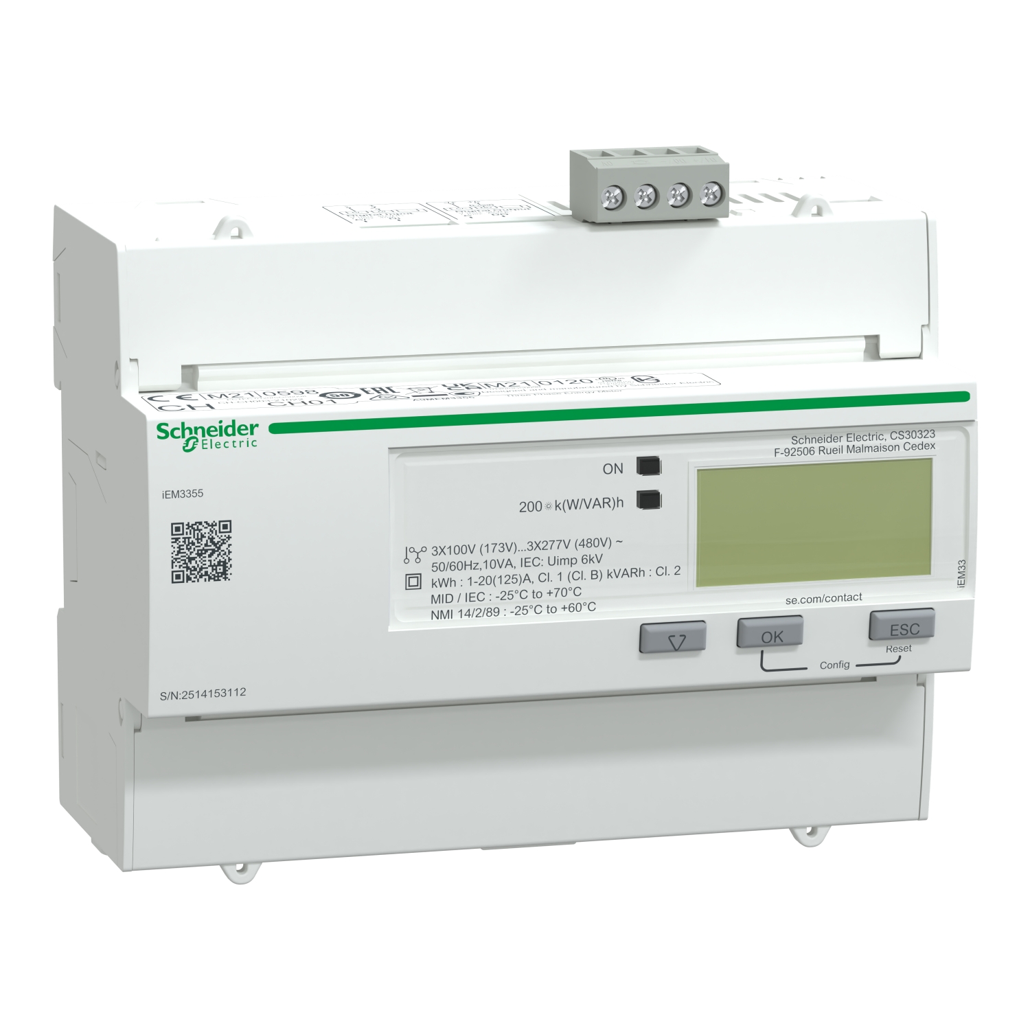 SCHNEIDER ELECTRIC A9MEM3355 industrial automation component