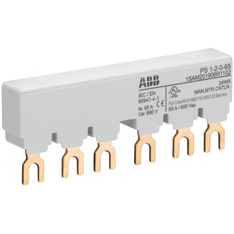 ABB1SAM201906R1102 1SAM201906R1102 ABB PS1-2-0-65 Busbar