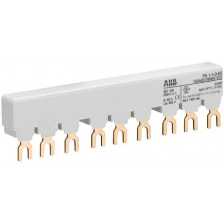 ABB1SAM201906R1103 1SAM201906R1103 ABB PS1-3-0-65 Busbar