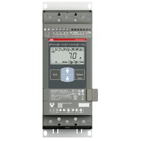 ABB1SFA897102R7000 1SFA897102R7000 ABB Soft Starter 230V/4kW, 400V/7,5kW, 500V/11kW, 18A