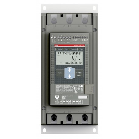 ABB1SFA897110R7000 1SFA897110R7000 ABB Soft Starter 230V/30kW, 400V/55kW, 500V/75kW, 106A