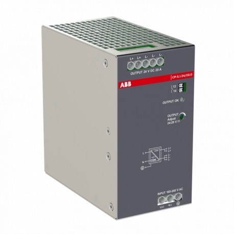 ABB1SVR320761R1000 1SVR320761R1000 ABB CP-S.1 24/20.0 alim.24Vdc /20A source