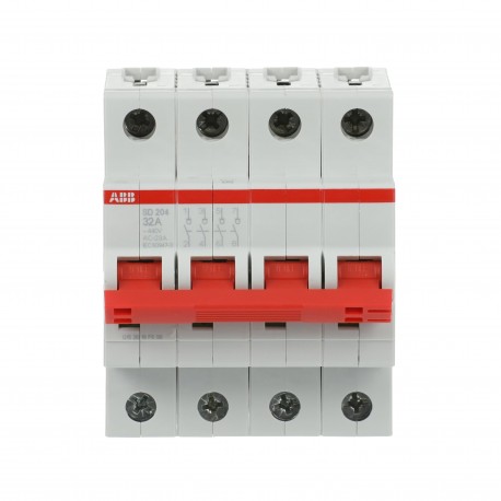 ABB2CDD284101R0032 2CDD284101R0032 ABB SD204/32 Switch Disconnector 4P, 32A