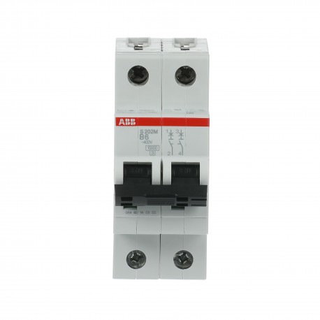 ABB2CDS272001R0065 2CDS272001R0065 ABB Int.aut. S202M-B6 2p 6A B 15kA