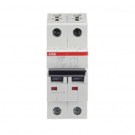 ABB2CDS272001R0104 2CDS272001R0104 ABB Int.aut. S202M-C10 2p 10A C 15kA