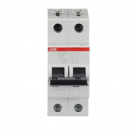 ABB2CDS272001R0164 2CDS272001R0164 ABB Int.aut. S202M-C16 2p 16A C 15kA