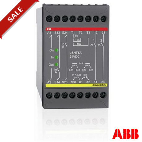 ABB2TLA010011R0000 JSHT1A 2TLA010011R0000 ABB JSHT1A 24DC Time module