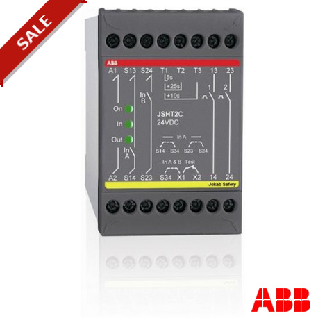 ABB2TLA010012R2000 JSHT2C 2TLA010012R2000 ABB JSHT2C 24DC Time module