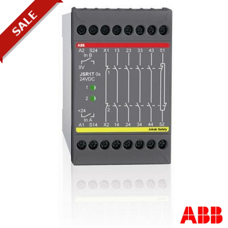 ABB2TLA010015R6000 JSR1T 2TLA010015R6000 ABB JSR1T 5s 24DC Expansion relay