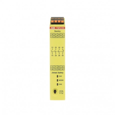 ABB2TLA010061R0101 2TLA010061R0101 ABB Sentry TSR20MP Push-In Safety Relay