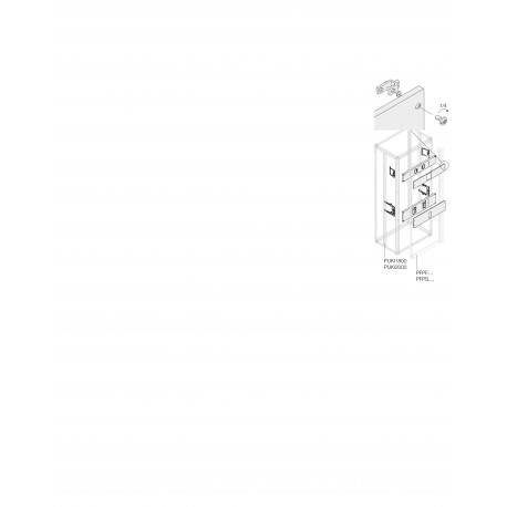 ABBPHDX1427 PHDX1427 ABB Kit XT1, ench.m.gir.dir.horiz.H150, A800