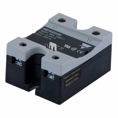 CARRM1E23V50 RM1E23V50 CARLO GAVAZZI System: Panel Mount, Current rating category: 26 50 AAC, Rated voltage: 230 VAC, Out..