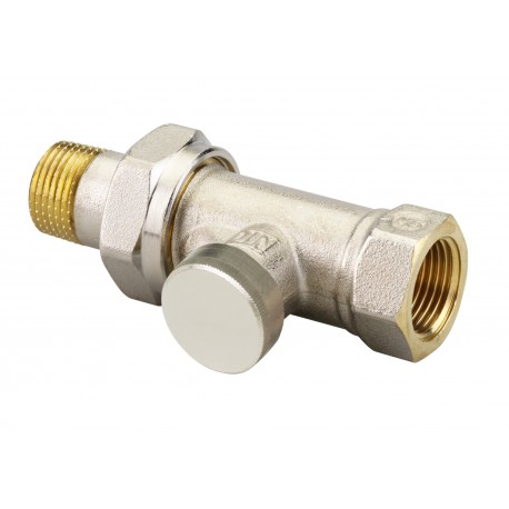 DAS003L0122 003L0122 DANFOSS HEATING RLV-S 10 STRAIGHT, NICKELPLATED