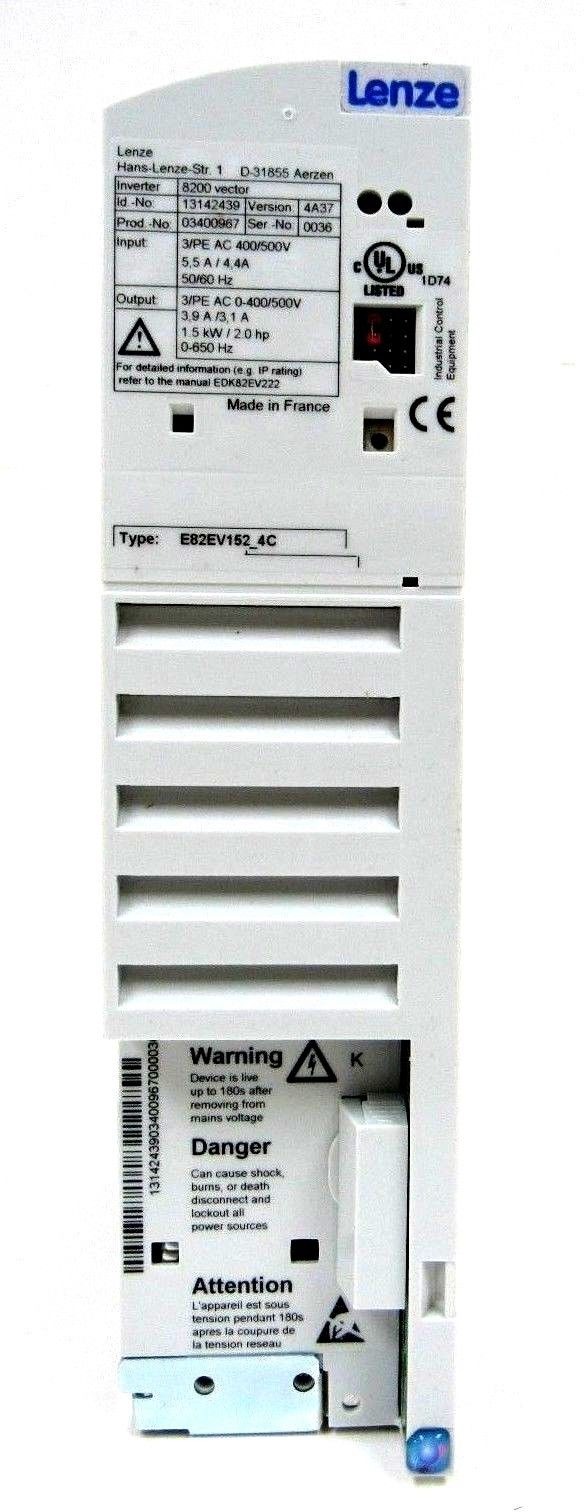 E82EV1524C200 E82EV152-4C200 Lenze