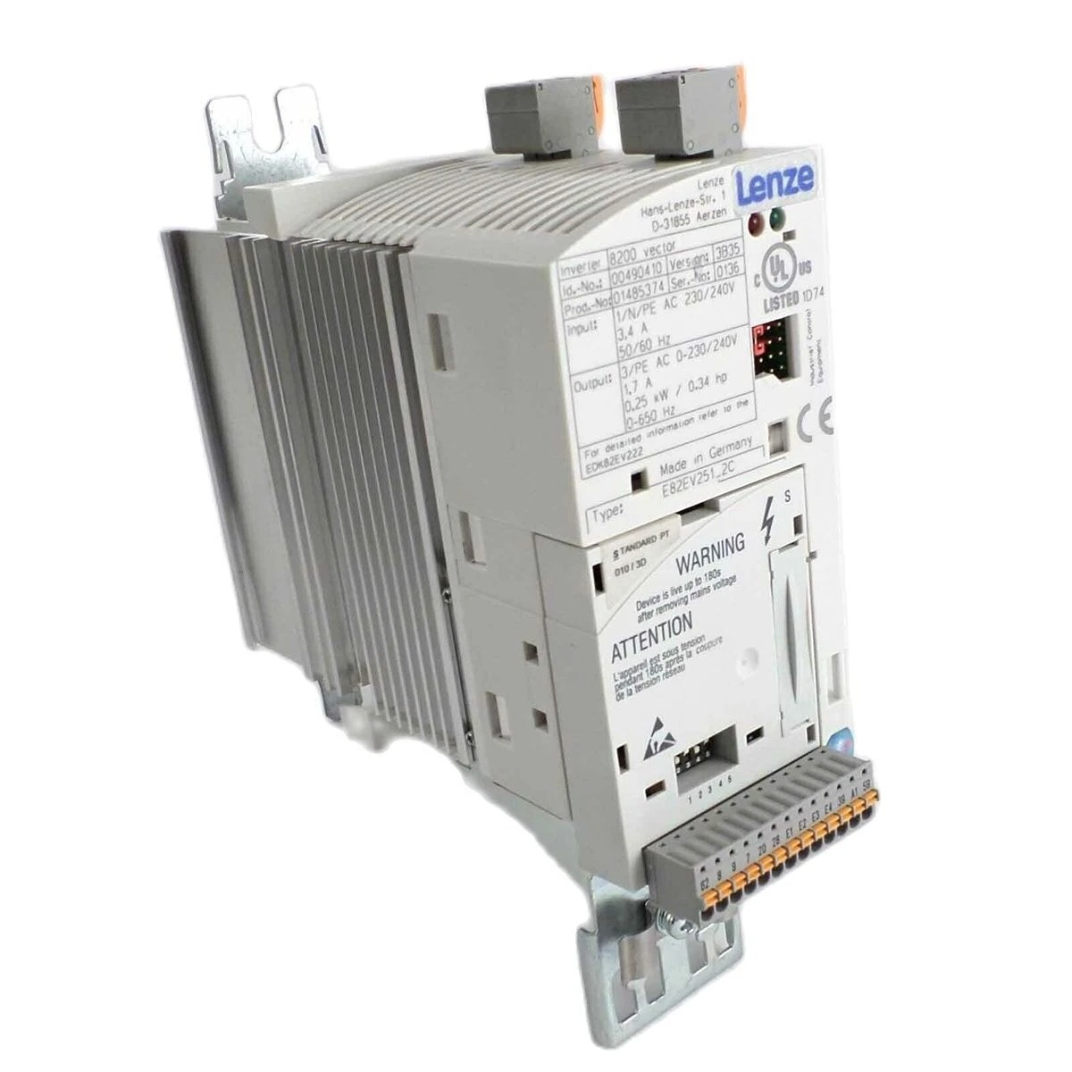 E82EV2512C E82EV251-2C Lenze