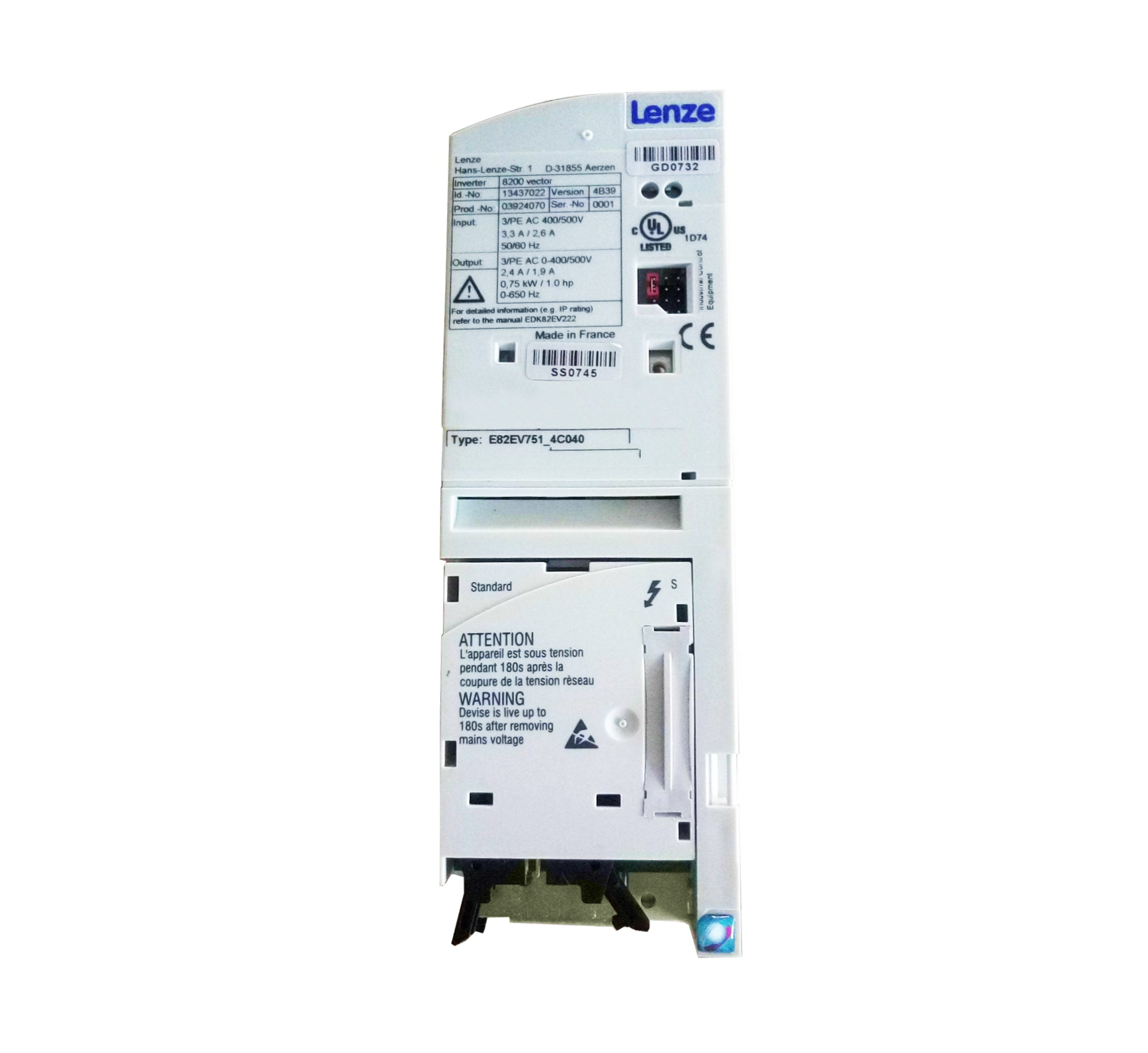 E82EV7514C040 E82EV751_4C040 Lenze