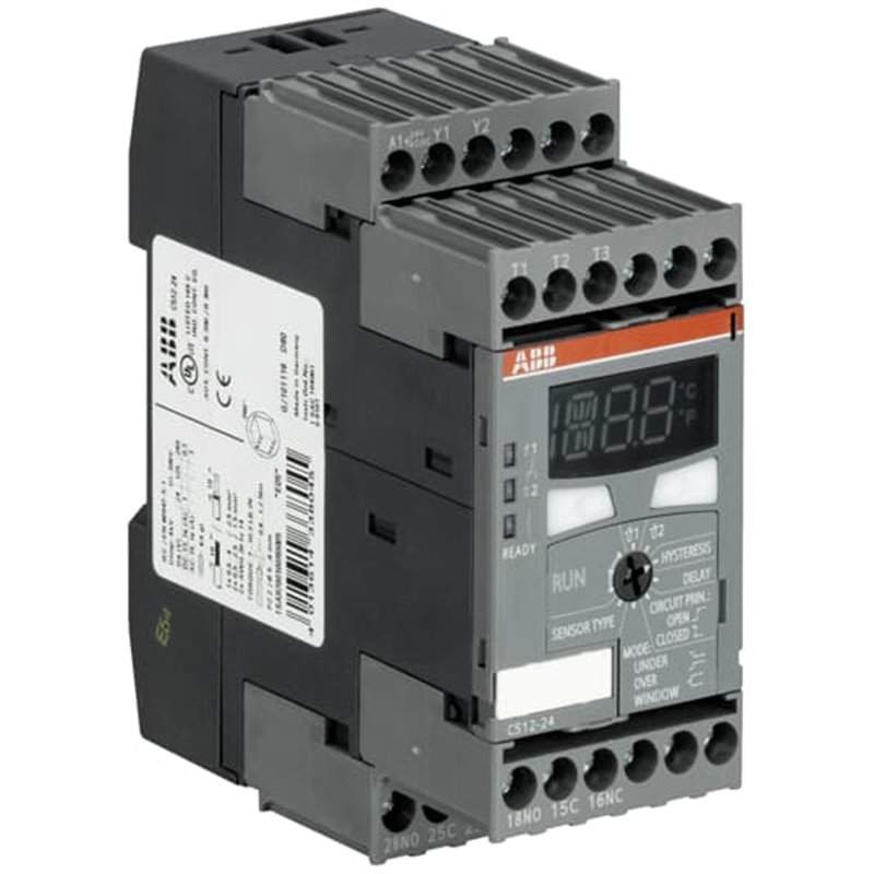 EE 208 3 1SAR700100R0010 ABB C512-W Temperature monitoring relay