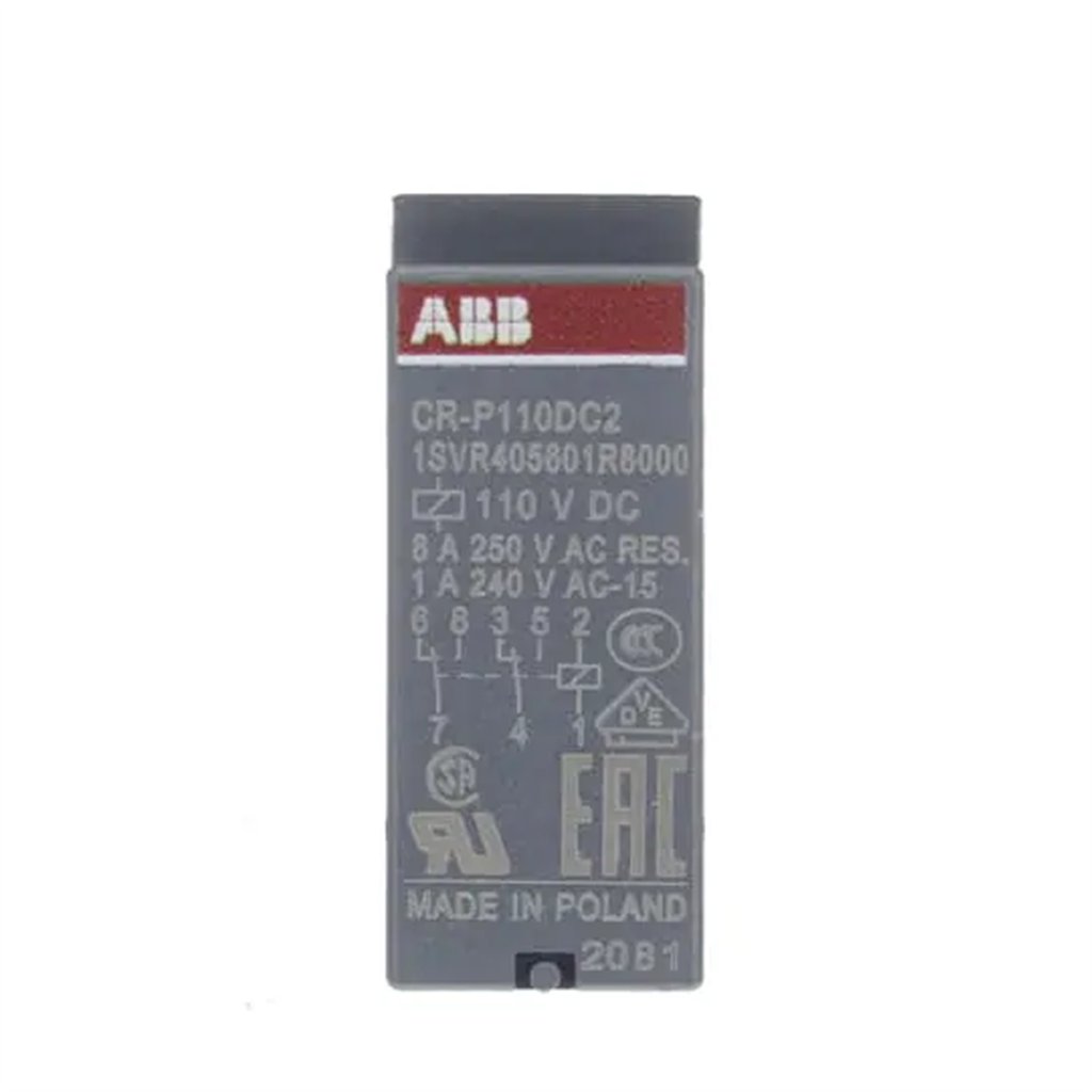ER 525 6 1SVR405601R8000 CR-P110DC2 ABB Pluggable interface relay