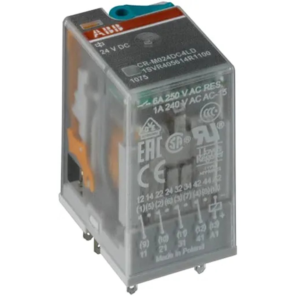 ER 539 7 1SVR405611R8000 CR-M110DC2 ABB Pluggable interface relay