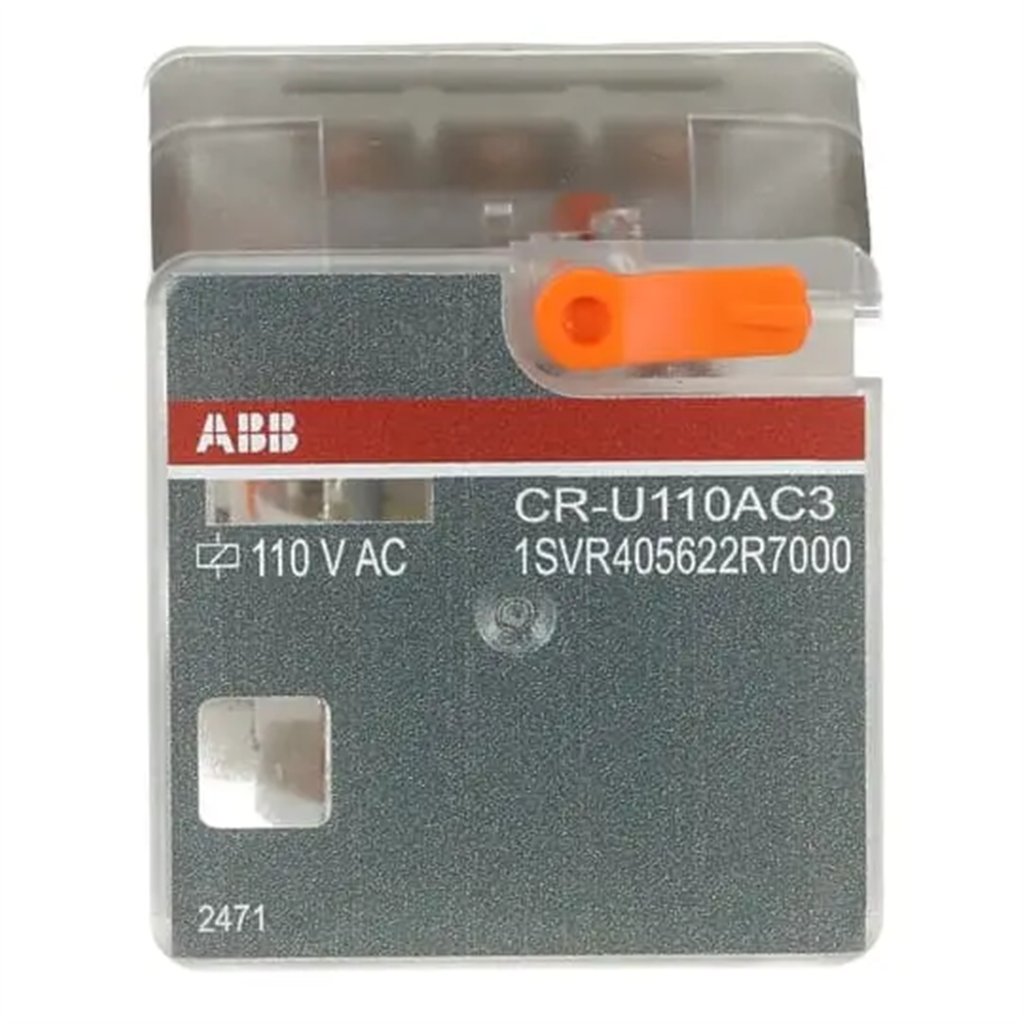 ER 652 8 1SVR405622R7000 CR-U110AC3 ABB Pluggable interface relay