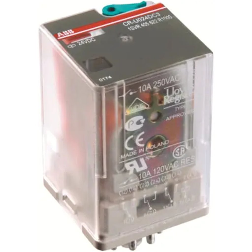 ER 660 1 1SVR405622R5100 CR-U048AC3L ABB Pluggable interface relay