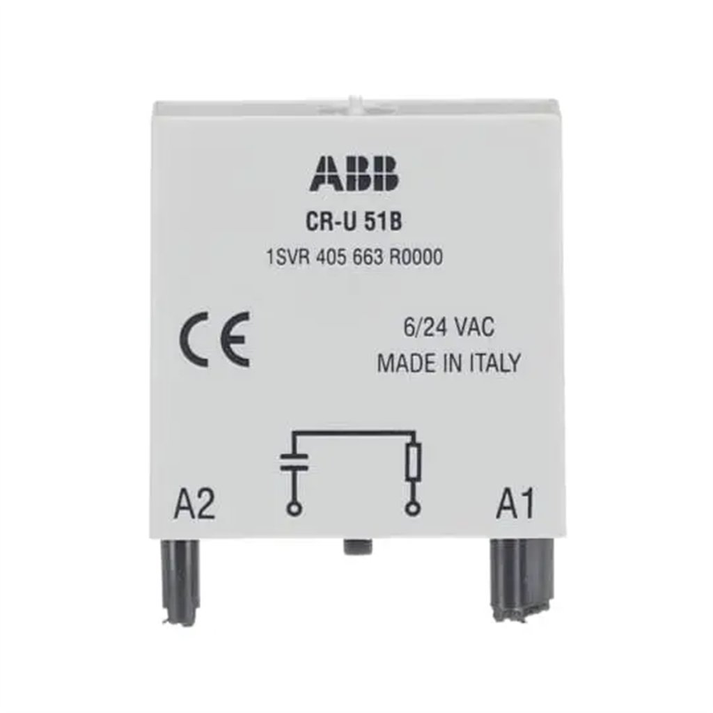 ER 673 4 1SVR405663R0000 CR-U 51B ABB Pluggable module RC element