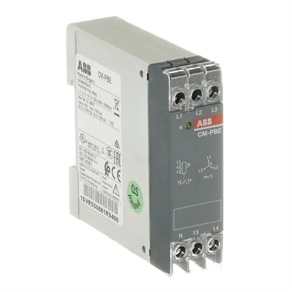 ET 645 0 1SVR550881R9400 CM-PBE ABB Phase loss monitoring relay
