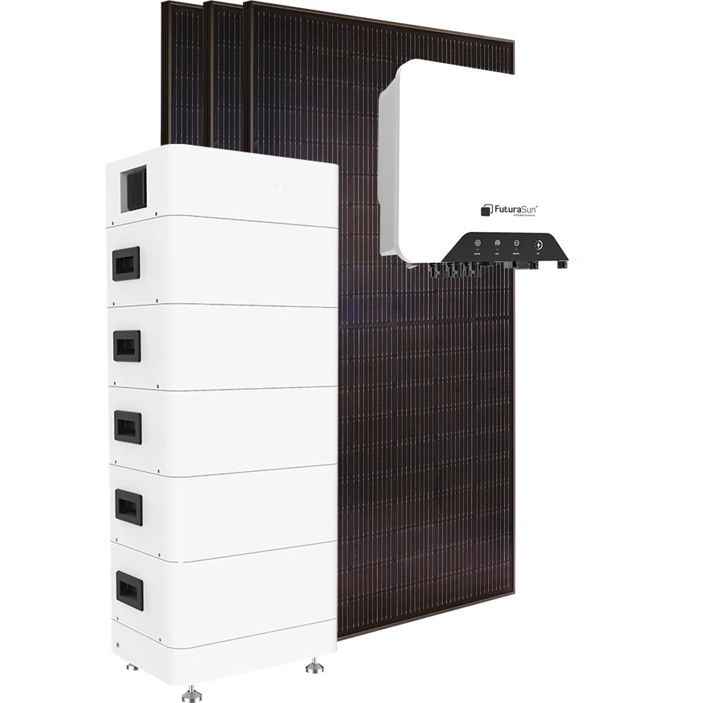 FIT73E008 Futurasun - Photovoltaic Kit 14.72 KW Panels + three-phase inverter + batteries