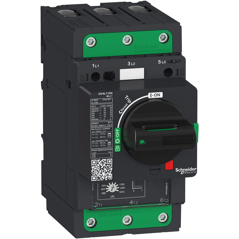 SCHNEIDER ELECTRIC GV4L115S Motor protection circuit-breakers
