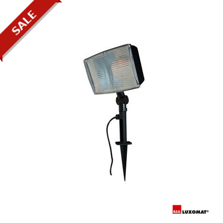 LUX22020 22020 LUXOMAT ECOLIGHT 26/P, black with earth spike
