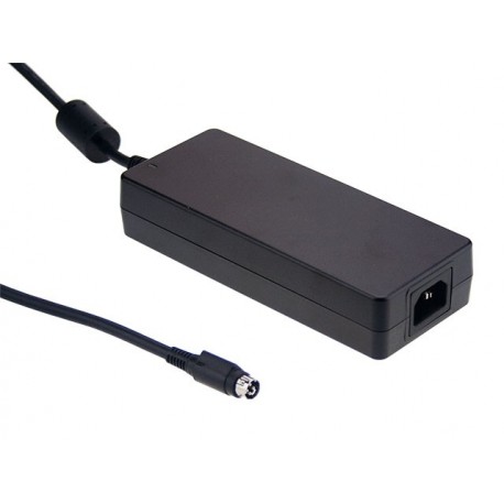 MEAGC160A48R7B GC160A48-R7B MEANWELL AC-DC Desktop charger, Output 54.4VDC / 2.95A, Output connector 4 pin power din plug