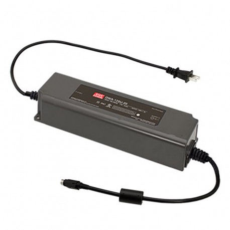 MEAOWA120U54 OWA-120U-54 MEANWELL AC-DC Single output moistureproof adaptor with PFC, Input 2 pin USA plug, Output 54VDC ..