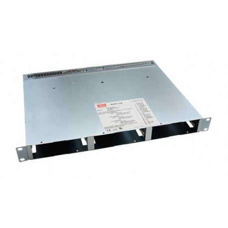 MEARCP1UI RCP-1UI MEANWELL AC-DC 19 inch rack for 3 units of RCP-1000 with IEC320-C14 input socket, Hot swap