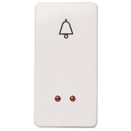 NIE21043BA 2CLA210430A1101 2104.3 BA NIESSEN Pulsador timbre c/visor