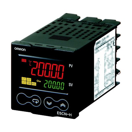 OMRE5CN7202R E5CN-HC2M-500 100-240 VAC E5CN7202R E5CNHC2M500AC100240 OMRON Universal input, 2 Alarm Output Current