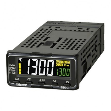 OMRE5GC1019C E5GC-RX2DCM-015 E5GC1019C E5GCRX2DCM015 OMRON Temperature Controller, Universal Input, Relay Output, 2 Auxil..