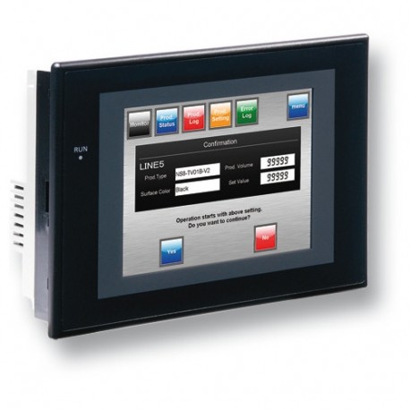 OMRNS050727B NS5-TQ10B-V2 NS050727B NS5TQ10BV2 OMRON NS series TFT, High-contrast 5.7" Color (Black)