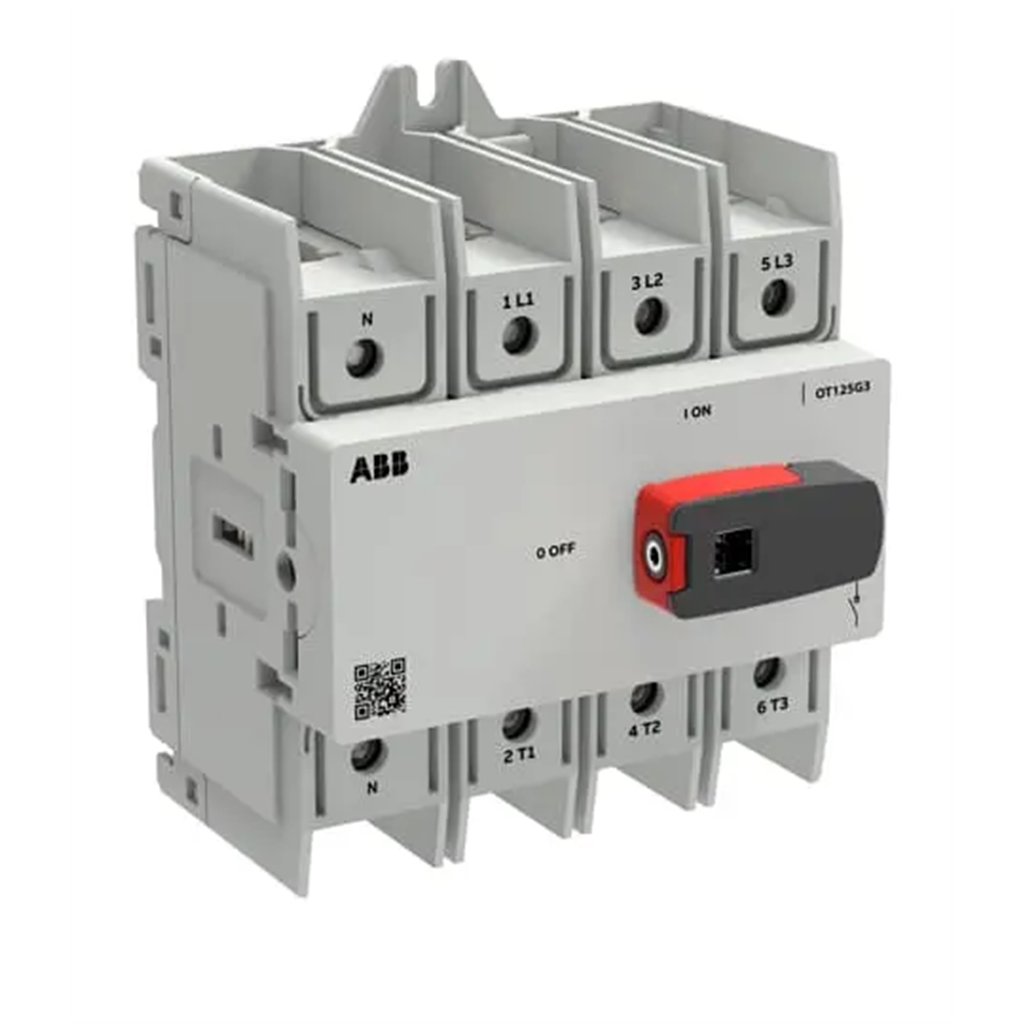 1SCA162525R1001 ABB OT125G3-4BSN1 Switch disconnector